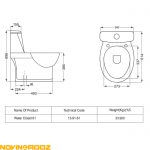 توالت فرنگی مروارید مدل ورونا (2)