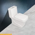 توالت فرنگی مروارید مدل کرون (2)
