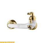 شیر حمام کی اند دی مدل آیو سفید طلایی